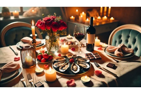 Афродизиаки как составляющая романтического ужина
