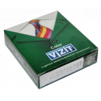 Презервативы VIZIT new Color Цветные ароматизированные 3шт - Фото№3