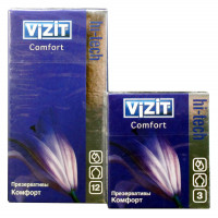 Презервативы VIZIT hi-tech Comfort Комфорт оригинальной формы 3шт - Фото№2
