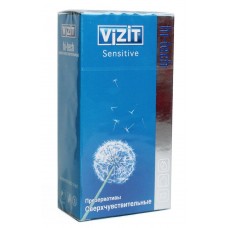 Презервативы VIZIT hi-tech Sensitive Сверхчувствительные 12шт