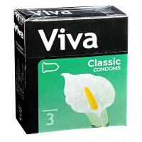 Блок презервативов Viva Классические 36шт (12 пачек по 3шт) - Фото№2