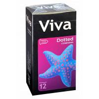Блок презервативов Viva Точечные №48 (4 пачки по 12шт) - Фото№2