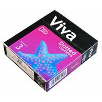 Презервативы Viva (Вива) Точечные 3шт - Фото№2