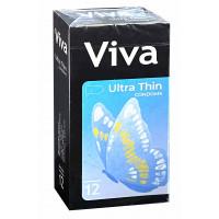Блок презервативов Viva Ультратонкие №48 (4 пачки по 12шт) - Фото№2
