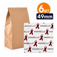 Презервативи Amarelle Safety 49 (170мм, 49мм) 6шт