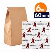 Презервативи Amarelle Safety 60 (190мм, 60мм) 6шт