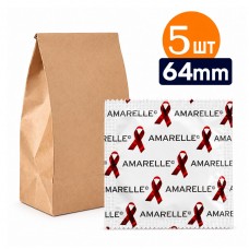Презервативы Amarelle Safety 64 (190мм, 64мм) 5шт