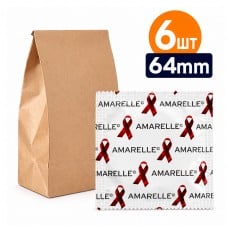 Презервативи Amarelle Safety 64 (190мм, 64мм) 6шт