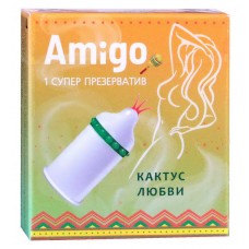 Презерватив Amigo Кактус любви 1шт (супер шипы)