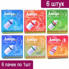 Ассорти комплект Amigo 6шт супер шипы