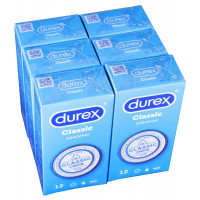Блок презервативов Durex 6 пачек №12 Classic - Фото№6