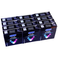 Блок презервативов Durex 12 пачек №3 Dual Extase - Фото№3