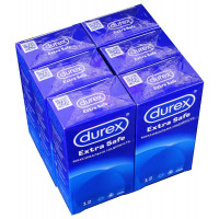 Блок презервативов Durex 6 пачек №12 Extra Safe - Фото№4