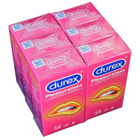 Блок презервативов Durex 6 пачек №12 Pleasuremax - Фото№4