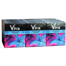 Блок презервативов Viva Точечные №36 (12 пачек по 3шт)