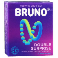Блок презервативов Bruno №36 (3 пачки 4 вида по 3шт) - Фото№4