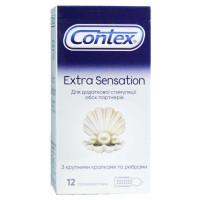 Презервативы латексные с силиконовой смазкой CONTEX Extra Sensation (с крупными точками и ребрами), 12 шт - Фото№7