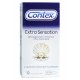 Презервативы латексные с силиконовой смазкой CONTEX Extra Sensation (с крупными точками и ребрами), 12 шт