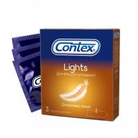 Блок презервативов Contex 12 пачек 3шт Lights - Фото№10