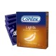 Презервативи латексні з силіконовою змазкою CONTEX Lights (особливо тонкі), 3 шт