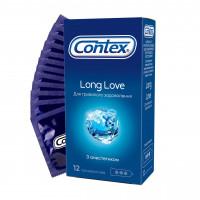 Блок презервативов Contex 6 пачек 12шт Long Love - Фото№10