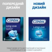 Презервативы латексные с силиконовой смазкой CONTEX Long Love (с анестетиком), 3 шт. - Фото№9