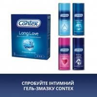 Презервативы латексные с силиконовой смазкой CONTEX Long Love (с анестетиком), 3 шт. - Фото№5