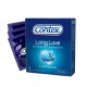 Презервативи латексні з силіконовою змазкою CONTEX Long Love (з анестетиком), 3 шт