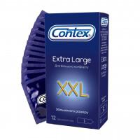 Блок презервативов Contex 6 пачек 12шт Extra Large - Фото№3