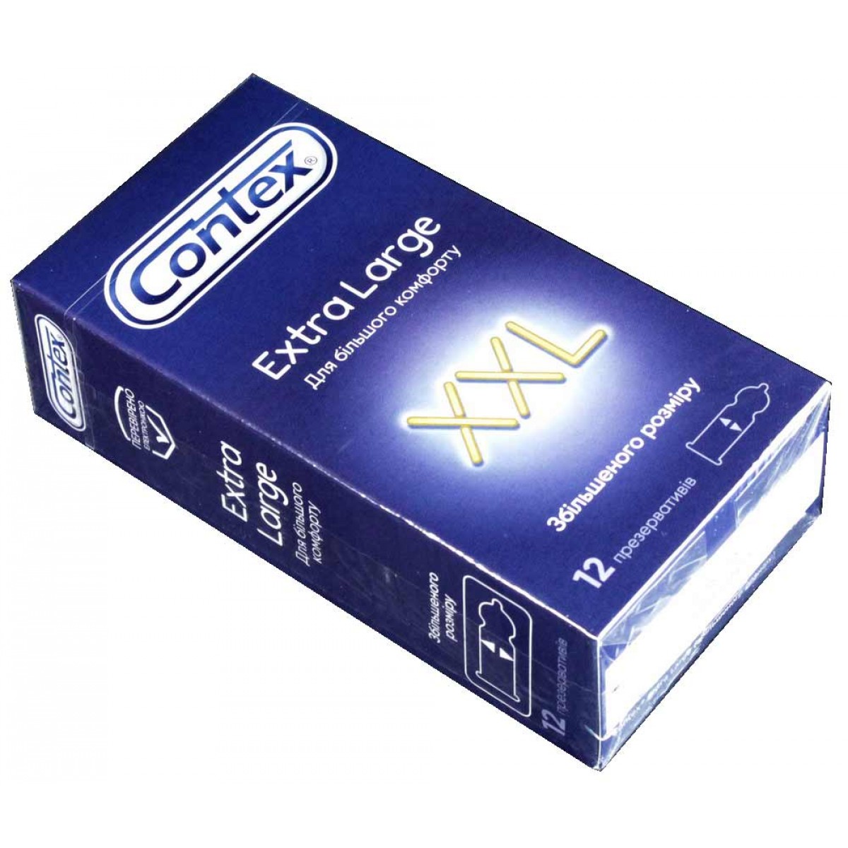 Презервативы Contex Extra Large 12шт⚡️Prezervativi.in.ua