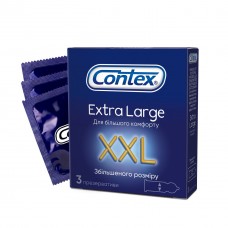 Презервативи Contex Extra Large 3шт збільшеного розміру