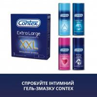 Блок презервативов Contex 12 пачек 3шт Extra Large - Фото№4