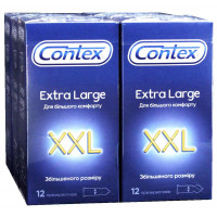 Презервативы латексные с силиконовой смазкой CONTEX Extra Large (увеличенного размера), 12 шт - Фото№7