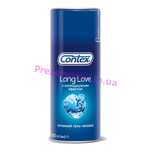 Интимные гель-смазки Contex (Контекс) Long Love с анестетиком 100мл - Фото№1