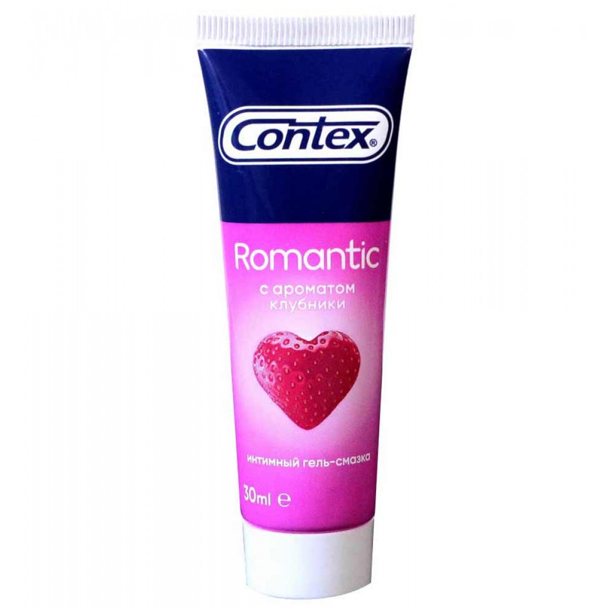 ❤️Лубрикант Contex Romantic 30мл с ароматом клубники