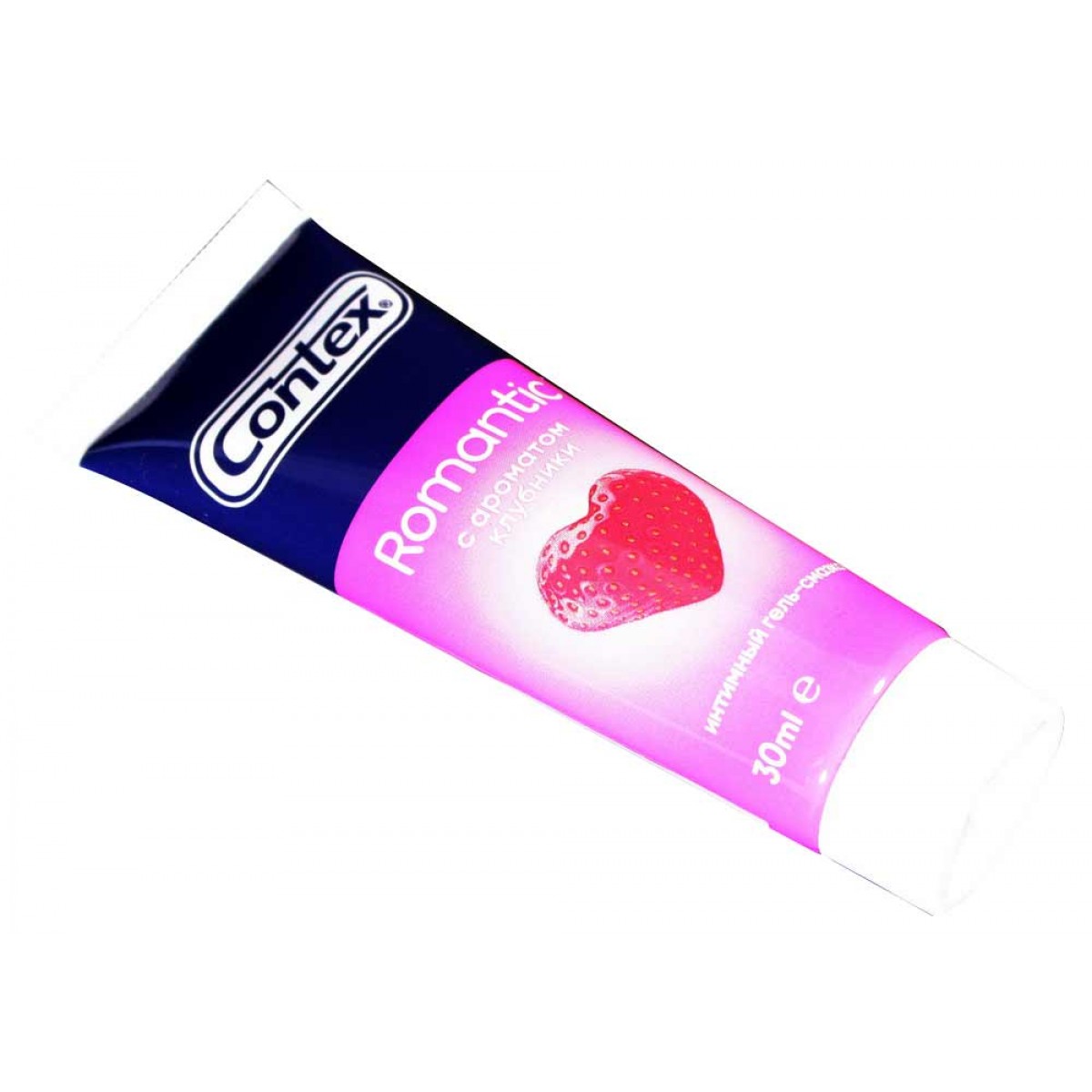 ❤️Лубрикант Contex Romantic 30мл с ароматом клубники