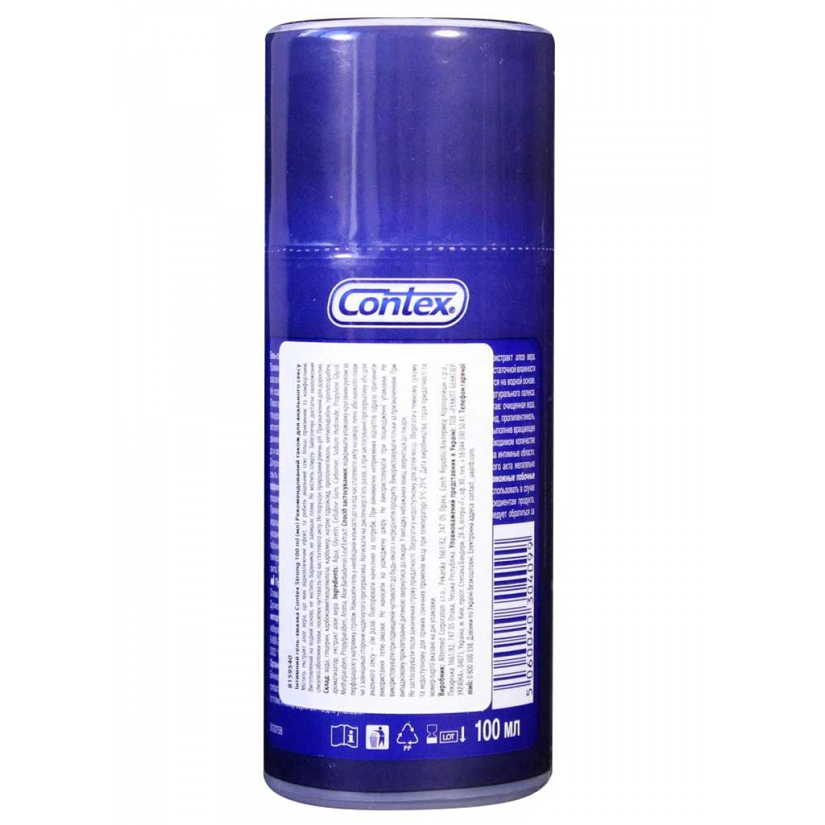 ✔️Анальна змазка Contex Strong 100 мл – максимальний комфорт