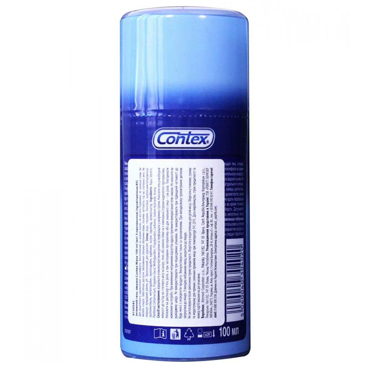 Інтимний лубрикант ✔️Contex Wave✔️ 100 мл