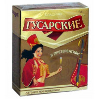 Блок презервативов Гусарские 3шт Классические - Фото№3