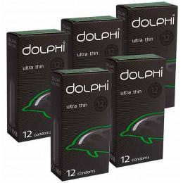 Презервативы Dolphi Ultra thin №60 (5 пачек по 12шт)