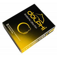 Блок презервативов Dolphi Anatomic ultra thin №72 (24 пачки по 3шт) - Фото№4