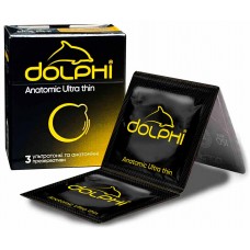 Презервативы Dolphi Anatomic ultra thin 3шт (СРОК 03/2023)