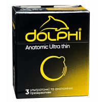 Блок презервативов Dolphi Anatomic ultra thin №72 (24 пачки по 3шт) - Фото№3