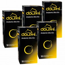 Презервативи Dolphi Anatomic ultra thin 60шт (5 пачок по 12шт)