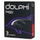 Презервативы Dolphi Baggy 3шт особой формы. (срок годности 03.2023)