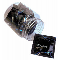 Презервативы Dolphi "Лучшее согревающее средство" в баночке 15шт - Фото№2