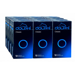 Блок презервативов Dolphi Classic 144шт (12 пачек по 12шт)