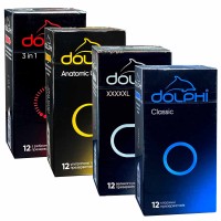 Ассорти комплект DOLPHI 48шт (4 разных пачки по 12шт)