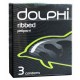 Презервативи Dolphi Ribbed ребристі 3шт