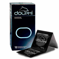 Блок презервативов Dolphi XXXXL №144 (12 пачек по 12шт) - Фото№2